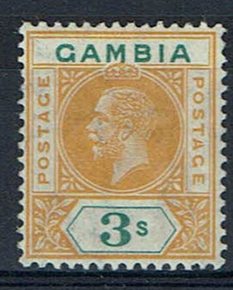 Image of Gambia SG 101a LMM British Commonwealth Stamp